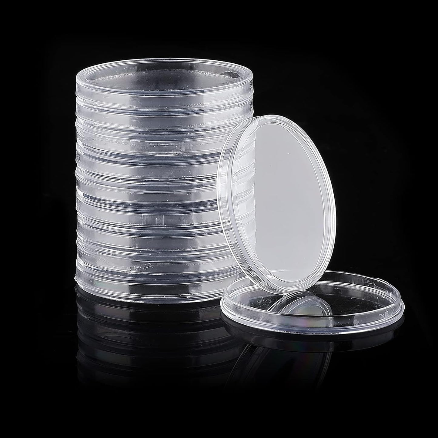 Cápsulas de monedas de plástico 40mm