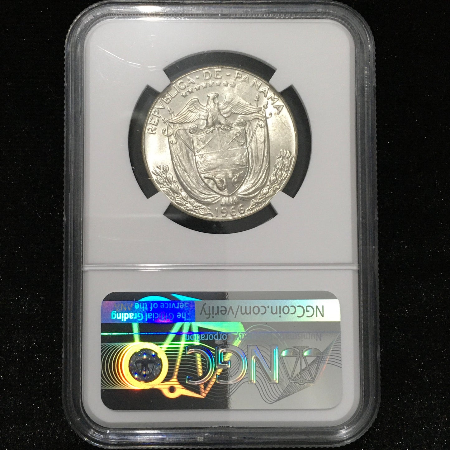 50 centésimos de Balboa de 1966 - MS64