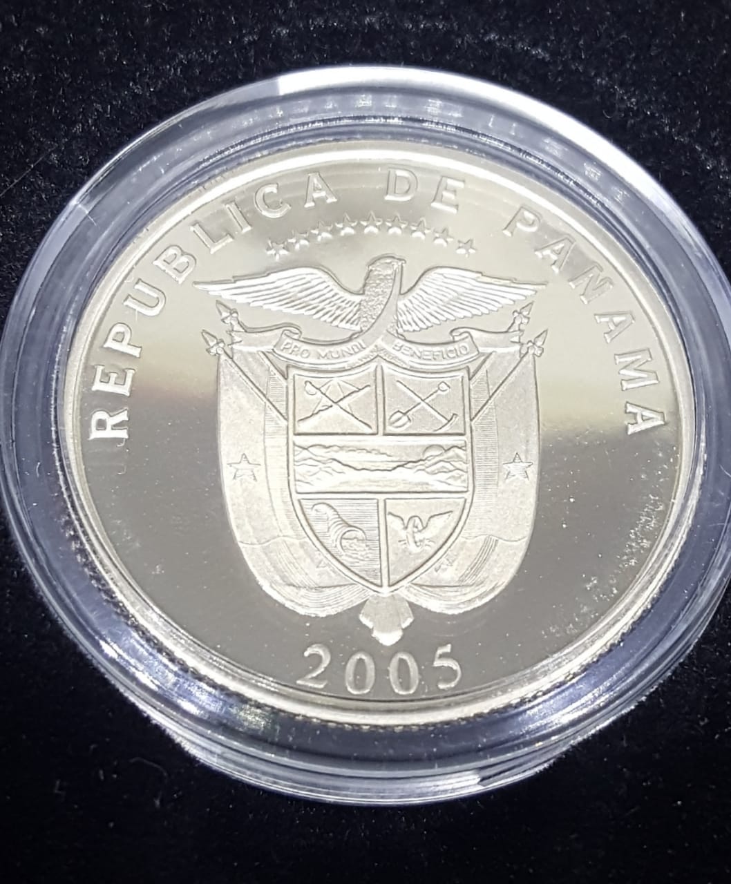 Puente del Rey 25 centavos 2005 proof