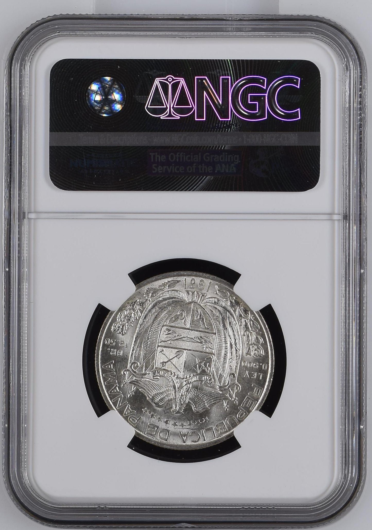 1961 Panamá Plata 1/2B