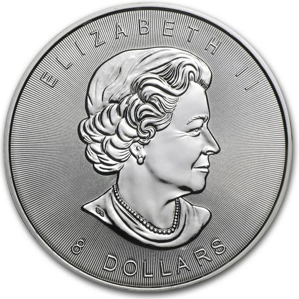 2015 8 Dólares de plata 1,5 OZ Canadá Oso Polar y Cub