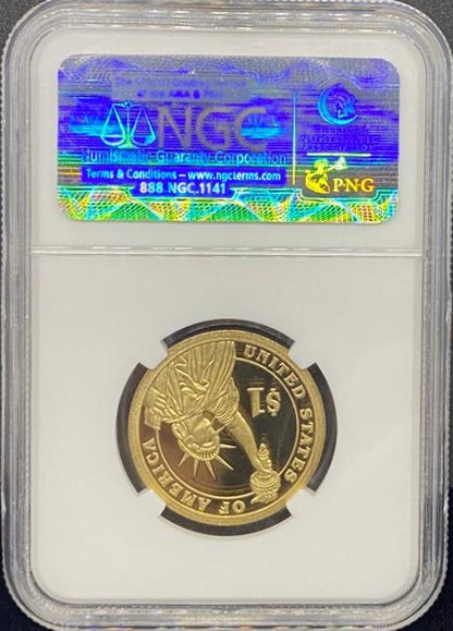 Moneda certificada 2014 NGC