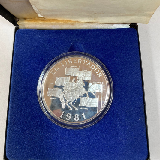 20 Balboas Panamá 1981