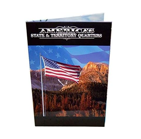 50 Estados  1999-2009  BU (brillante sin circular) en un libro de mapas Completo