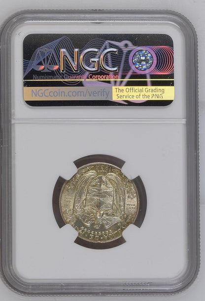 1/4 de Balboa Panamá 1934 NGC AU55