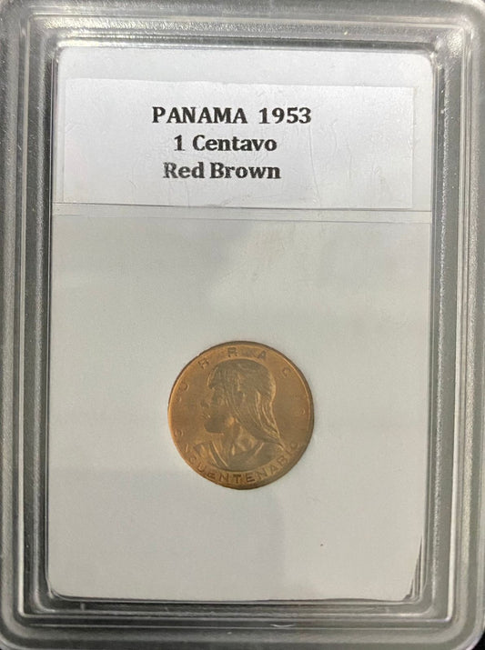 Centavo 1953 Red Brown