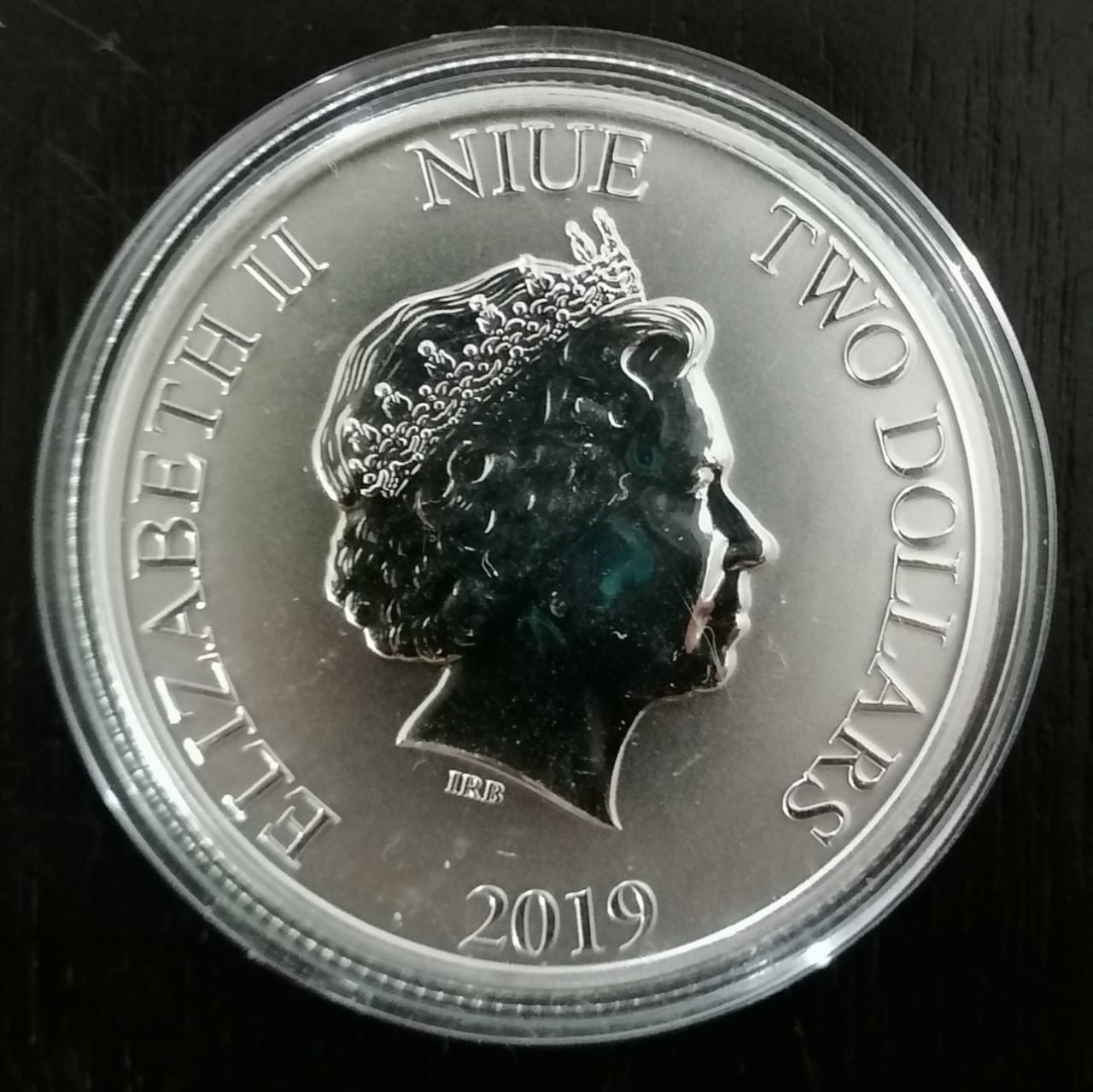 2 Dólares de Niue del 2019 - Darth Vader