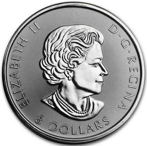 2016    8 Dólares Plata 1,5 OZ Canadá "Gerifalte"